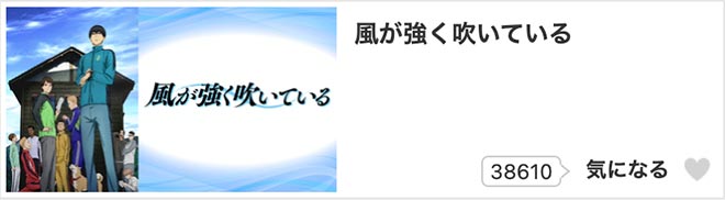 風が強く吹いている・dアニメストア